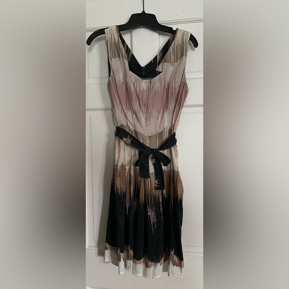 Sisley by Benetton Abstract Print Dress – Size S